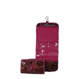   Initial K Paisley Roll up Hanging Travel Cosmetic Case Beauty