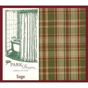   Park Designs Sage Country Shower Curtains