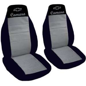  2 black and steel grey car seat covers for 2000 Chevrolet 