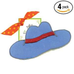 Traverse Bay Confections Hand Decorated Cowboy Hat Cookie, 3.3 Ounce 