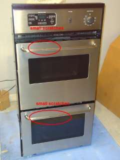 MAYTAG 24 DOUBLE ELECTRIC WALL OVEN CWE5800ACS  