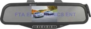 Car Bluetooth A2DP Rearview Mirror with Color3.5 Display Wireless 