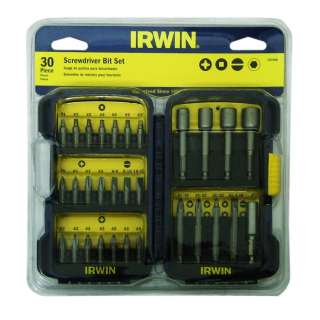 IRWIN 357030 Fastener Drive/Screwdriver Insert Bit 30 PC Set 