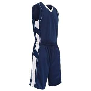  Champro Dri Gear Game Custom Basketball Jerseys NVY/WHI 