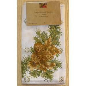  Autumn Classics Damask Napkins, Set of 4, Suits 