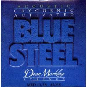 Dean Markley Acoustic Blue Steel Phosphor Bronze Medium, .013   .058 