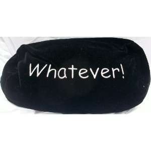    13 Plush Black Velvet Decorative Pillow  Whatever Toys & Games