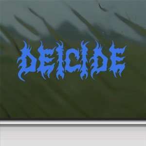  Deicide Blue Decal Metal Band Car Truck Window Blue 