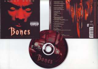 BONES (Soundtrack/BOF) music by Snoop Dogg (CD) 2001  