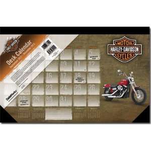  Harley Davidson 2013 Desk Pad Calendar