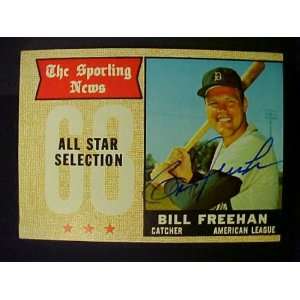 Freehan Detroit Tigers The Sporting News All Star Selection #375 1968 
