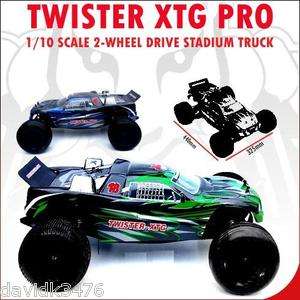   Racing Twister XTG PRO 1/10 Scale 2 Wheel Drive Electric Stadium Truck