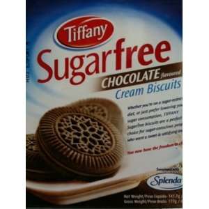 Tiffany   Sugar Free Chocolate Flavor Cream Cookie   5 oz 