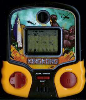 MGA KING KONG ELECTRONIC HANDHELD ARCADE TOY LCD GAME  