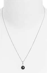 Mikimoto Diamond & Black South Sea Cultured Pearl Pendant Necklace $ 