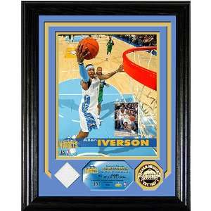 Allen Iverson Game Used Shorts Photomint