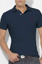 Newport Navy Selected Polo Black Rl Red