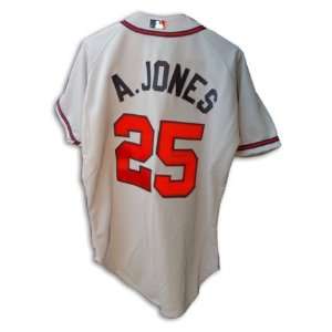 Andruw Jones Signed Atlanta Braves Auth. Gray Jersey