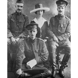   Archie Roosevelt in front, Eleanor and Kermit Roosevelt, full length