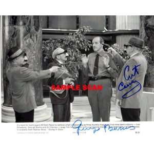  Goerge Burns Art Carney autographed GOING IN STYLE phot 