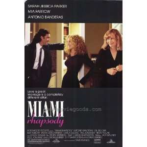  Miami Rhapsody (1995) 27 x 40 Movie Poster Style A