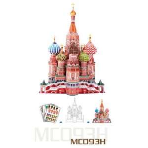   Basils Cathedral (MC093h)    Comes with a Free Puzzle   Sydney