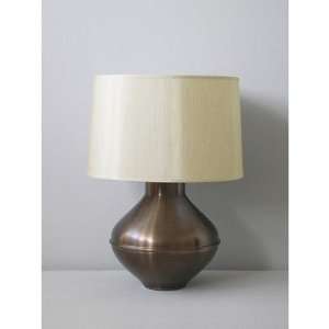  Belladonna Table Lamp in Mocha with Pebble Shade