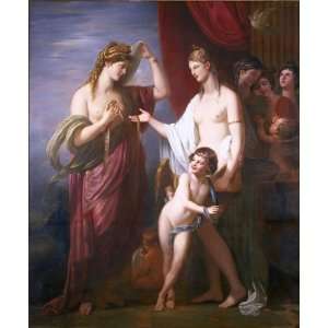   Benjamin West   24 x 30 inches   Juno Receiving the