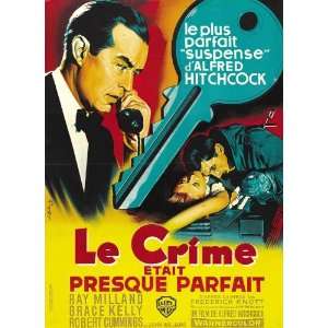  Dial M For Murder (1954) 27 x 40 Movie Poster French Style 