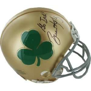 Brian Kelly signed Notre Dame Fighting Irish Replica Mini Helmet with 