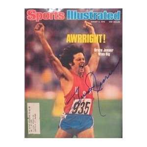 Bruce Jenner autographed Sports Illustrated Magazine (Track & Field 