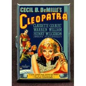 CLAUDETTE COLBERT CECIL B. DEMILLE ID Holder Cigarette Case Wallet 