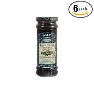 Charles Jacquin St.Dalfour Consrv, Blk Curr, 100%Fruit, 10 Ounce (Pack 
