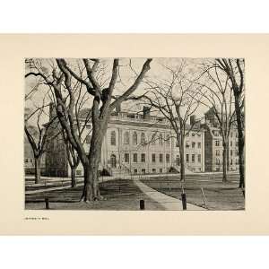   Hall Charles Bulfinch   Original Halftone Print