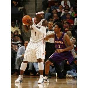 Phoenix Suns v Charlotte Bobcats Stephen Jackson and Josh 