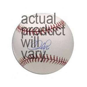 Chase Utley Autographed Baseball