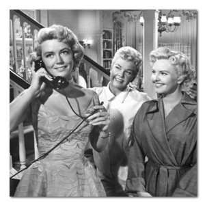  Doris Day Dorothy Malone Young At Heart B&W Stretched 