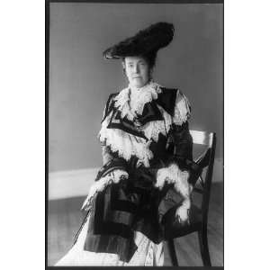 Edith Kermit Carow Roosevelt,First Lady,Theodore,hat 
