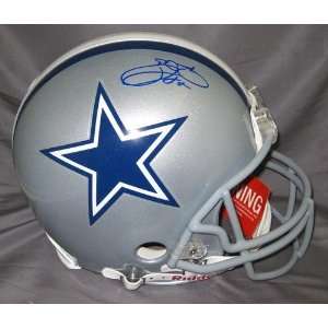 Emmitt Smith Signed Helmet   Full Size Proline   Autographed NFL 