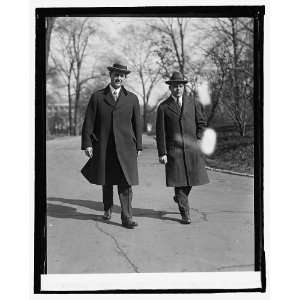  Photo Everett Sanders and E.R. Bartley, 3/2/25 1925