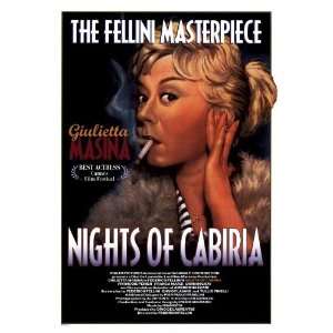  Nights of Cabiria (1957) 27 x 40 Movie Poster Style A 