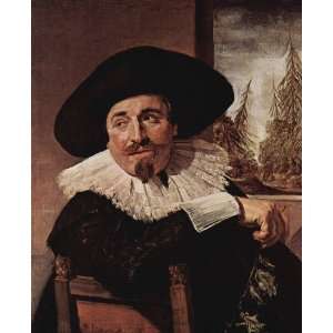 Hand Made Oil Reproduction   Frans Hals   24 x 30 inches   Portrait of 
