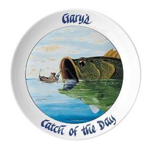  Personalized Ã?Gary Patterson Catch of the Day Platter 