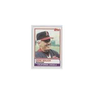  1983 Topps #276   Gene Mauch MG Sports Collectibles