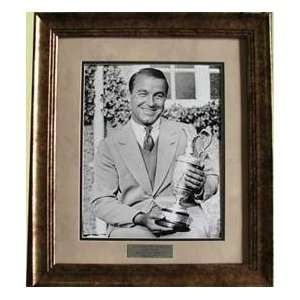 Gene Sarazen Framed Photo   Framed Golf Photos, Plaques and Collages
