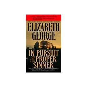   Pursuit of the Proper Sinner (9780553575101) Elizabeth George Books
