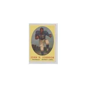  1958 Topps #75   John Henry Johnson Sports Collectibles