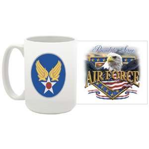  USAF Hap Arnold Proud To Serve Coffee Mug Kitchen 