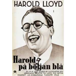    Made Man Poster German 27x40 Harold Lloyd Mildred Davis Noah Young