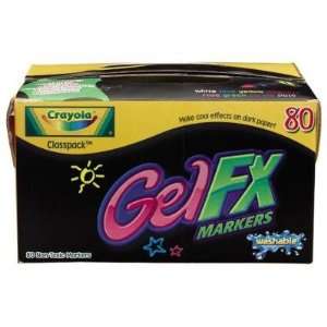  Crayola Classpack GelFX Washable Marker (58 8212) Office 